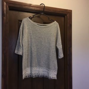 Beautiful grey knit sweater M